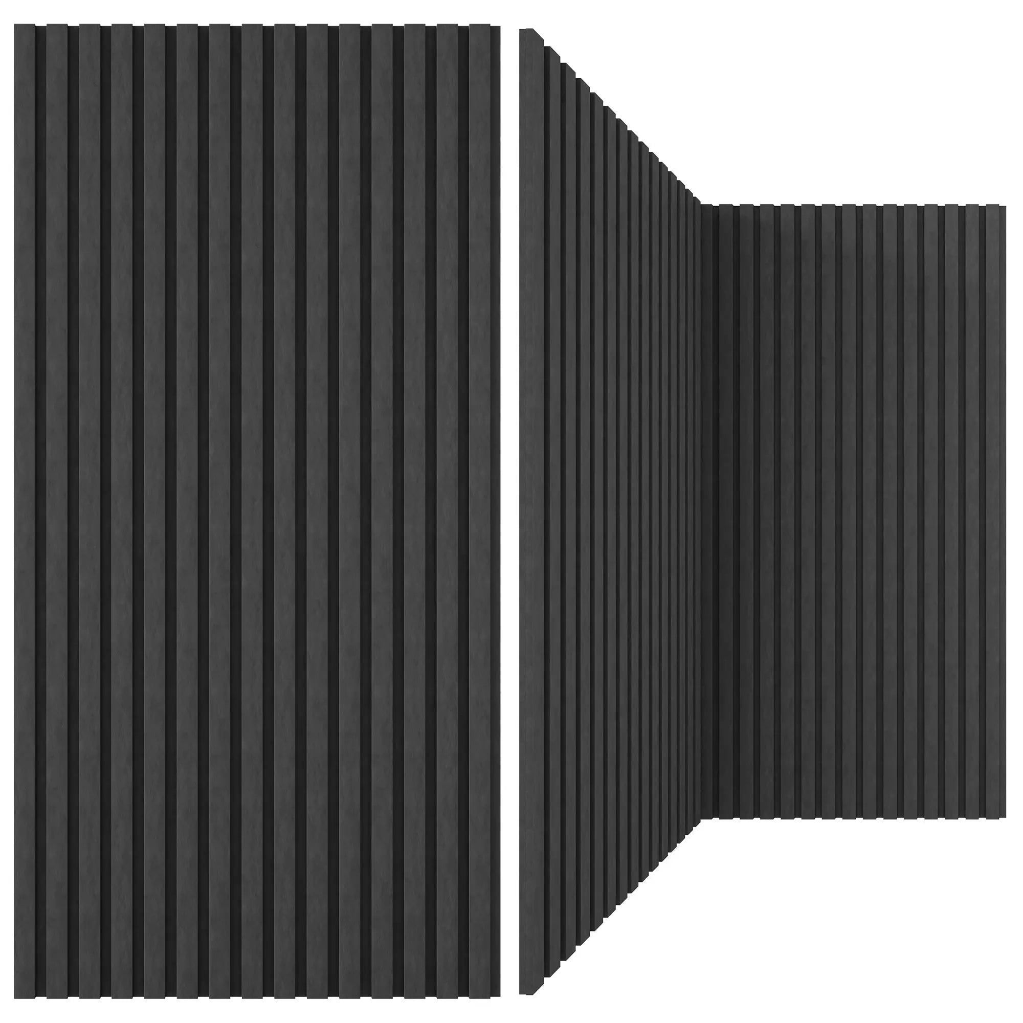 Acoustical cotton wall panel