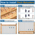 Durable Hollow Deck Balusters with Screws