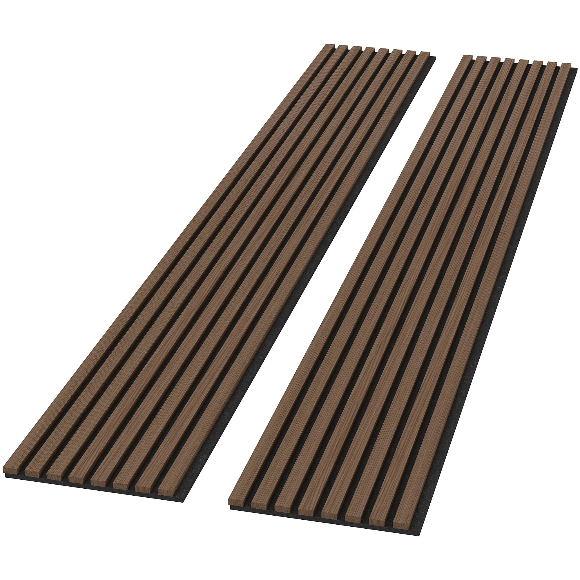 【Pre Order】Luxury Walnut Acoustic Soild Wood Wall Panels ( 2 Panels Per Box )
