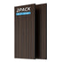 MDF Dark Walnut Acoustic Slat Wood Wall Panels