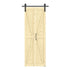 30in x 84in Bifold Barn Door with Hardware Kit 