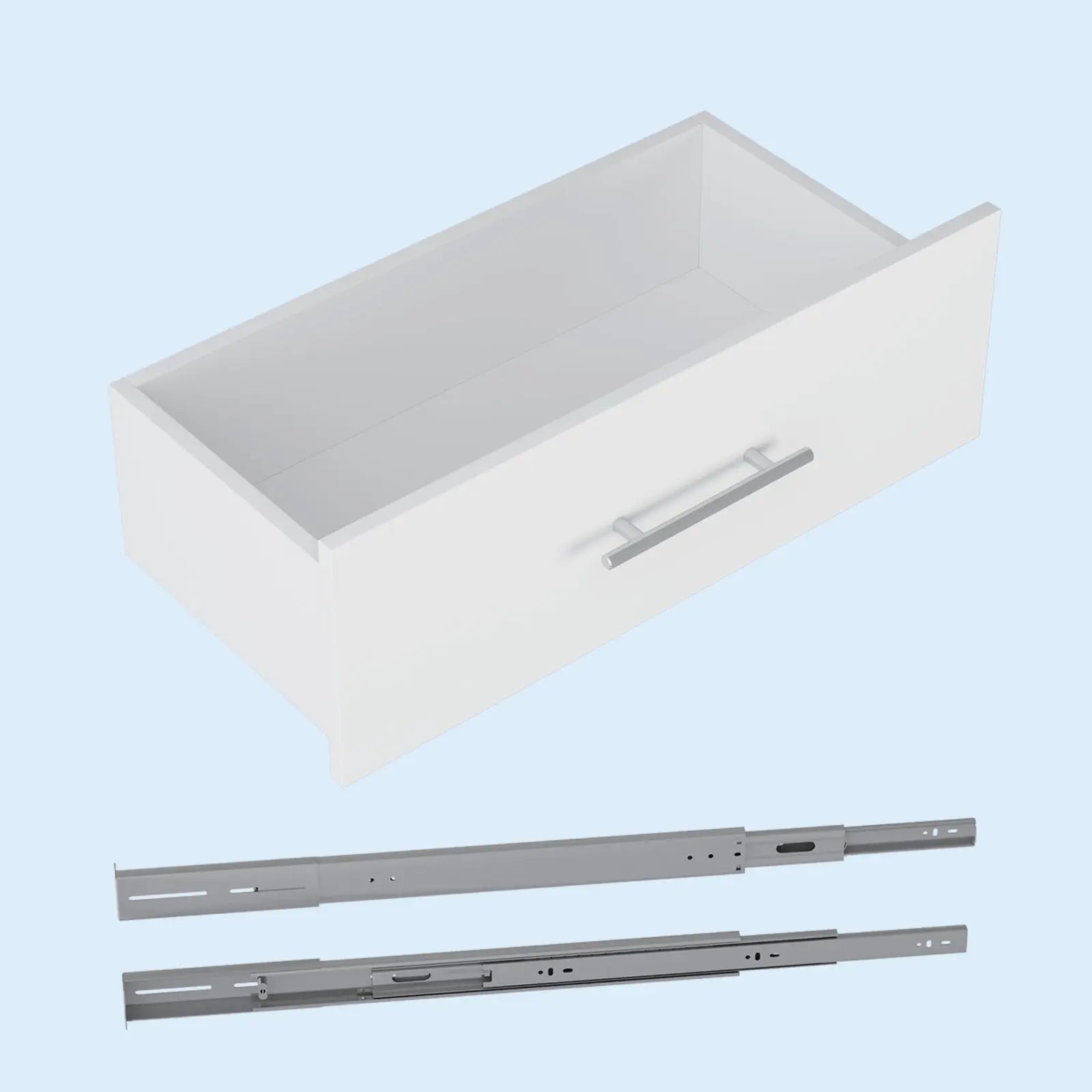 4 Drawer Hutch Base Closet 