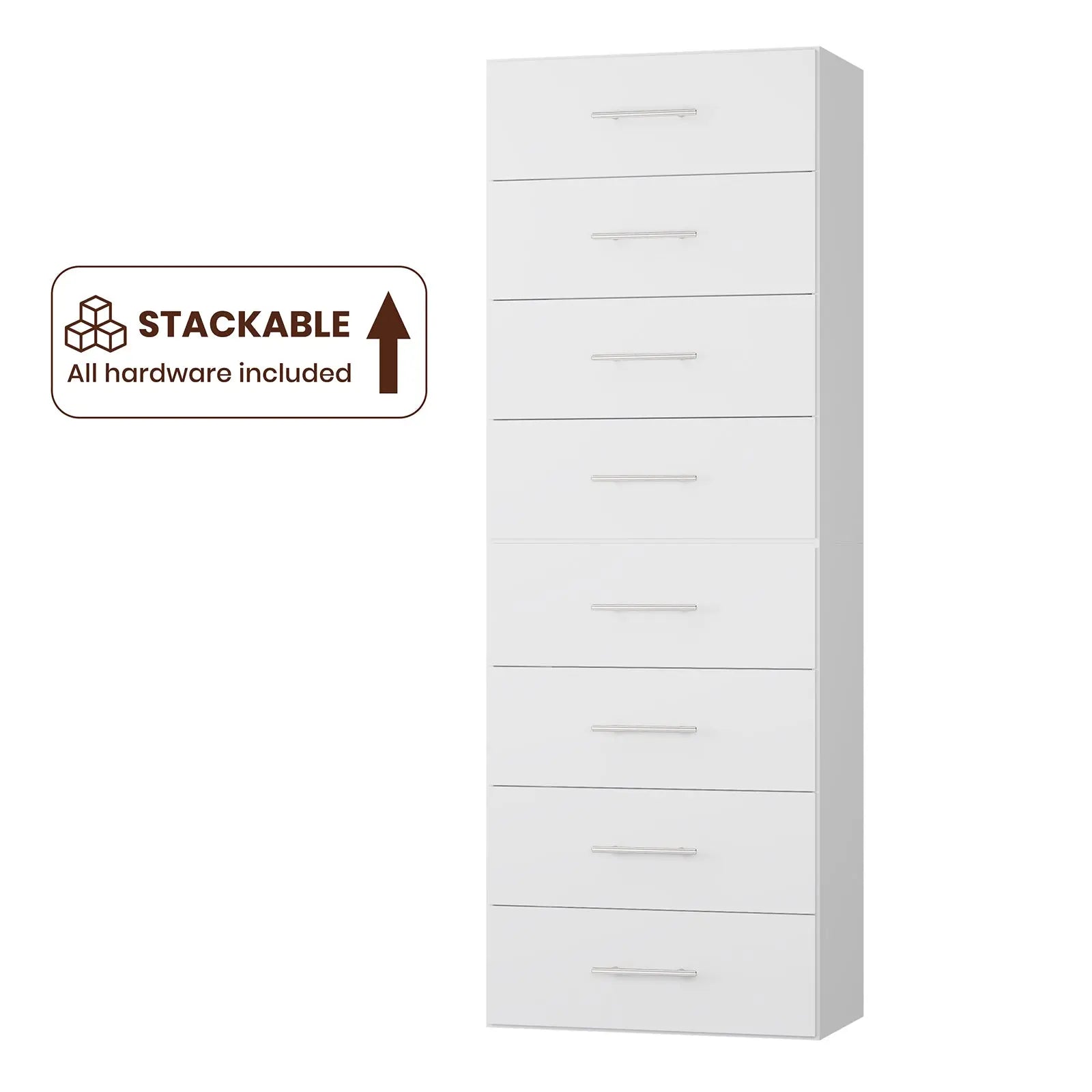 4 Drawer Hutch Base Closet 