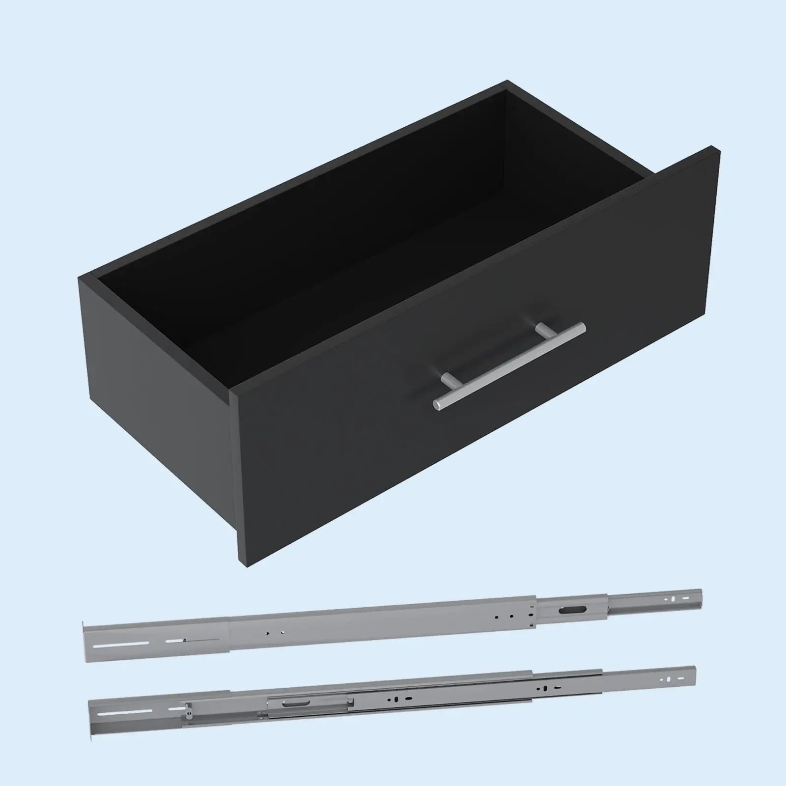 4 Drawer Hutch Base Closet 