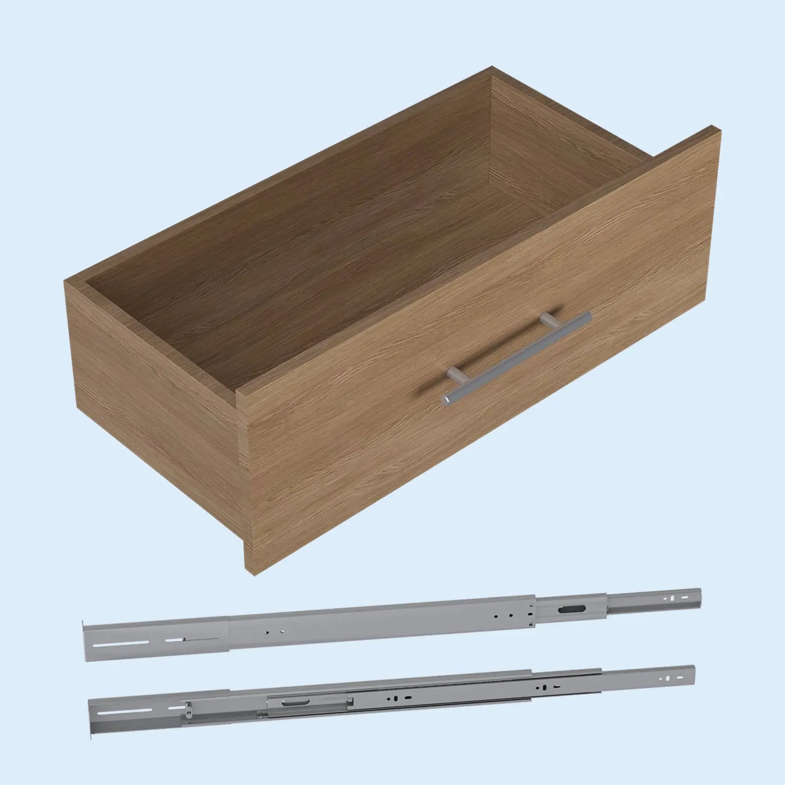 4 Drawer Hutch Base Closet 