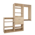 58.5-94.5'' W Closet System Starter Kit 
