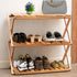 Acacia 3 Tiers Wooden Plants Stand Foldable Shoe Rack 