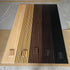 Acoustic Slat Wood Panels Full Sample Box (5 colors) 