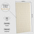 Acoustical cotton wall panel 