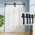 Bi-Folding Sliding Barn Door Hardware Track Kit (No Door) 