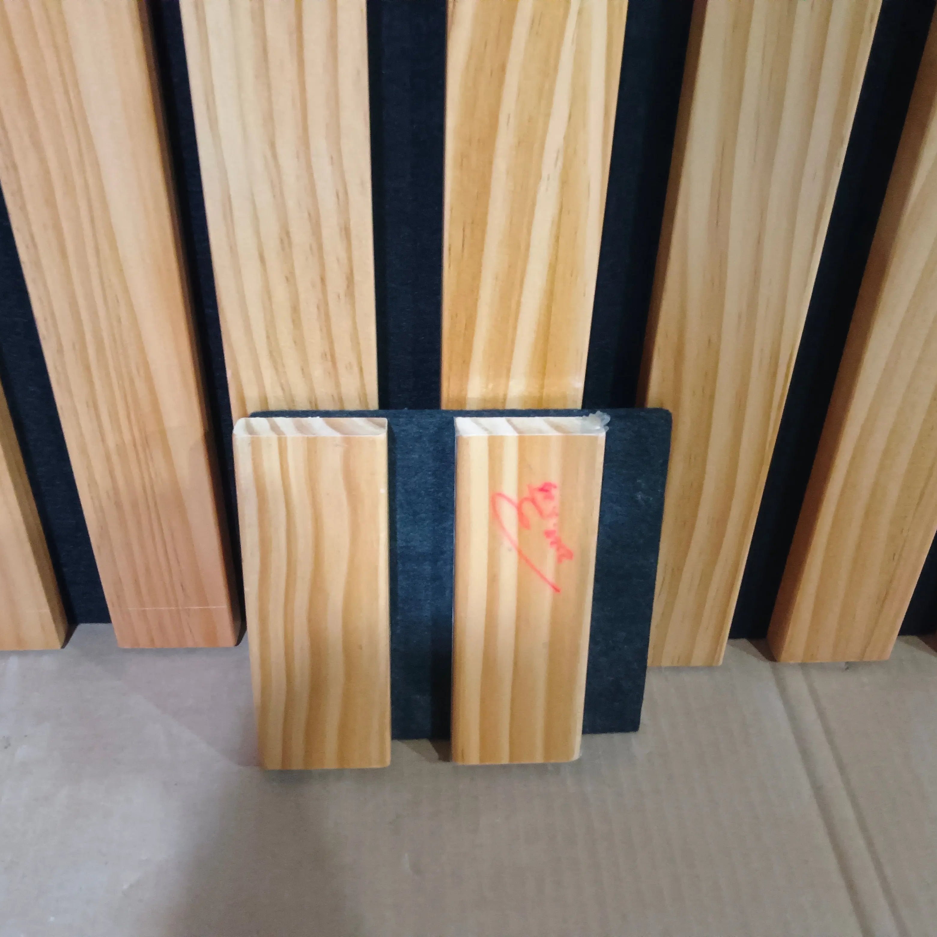 Broad Strip Wood Panels Full Sample Box (4 colors) 