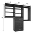 Closet Organizing System With Drawers 