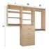 Closet Organizing System With Drawers 