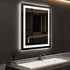 Compact Edge Glow LED Bathroom Mirror 