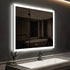 Compact Edge Glow LED Bathroom Mirror 