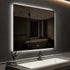 Compact Sleek Backlit LED Bathroom Mirror 