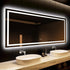 Deluxe Center Glow LED Bathroom Mirror 