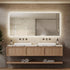 Deluxe Sleek Backlit LED Bathroom Mirror 