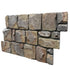 HAUSVITA 6-Packs  Faux Stone Wall Covering Panels 