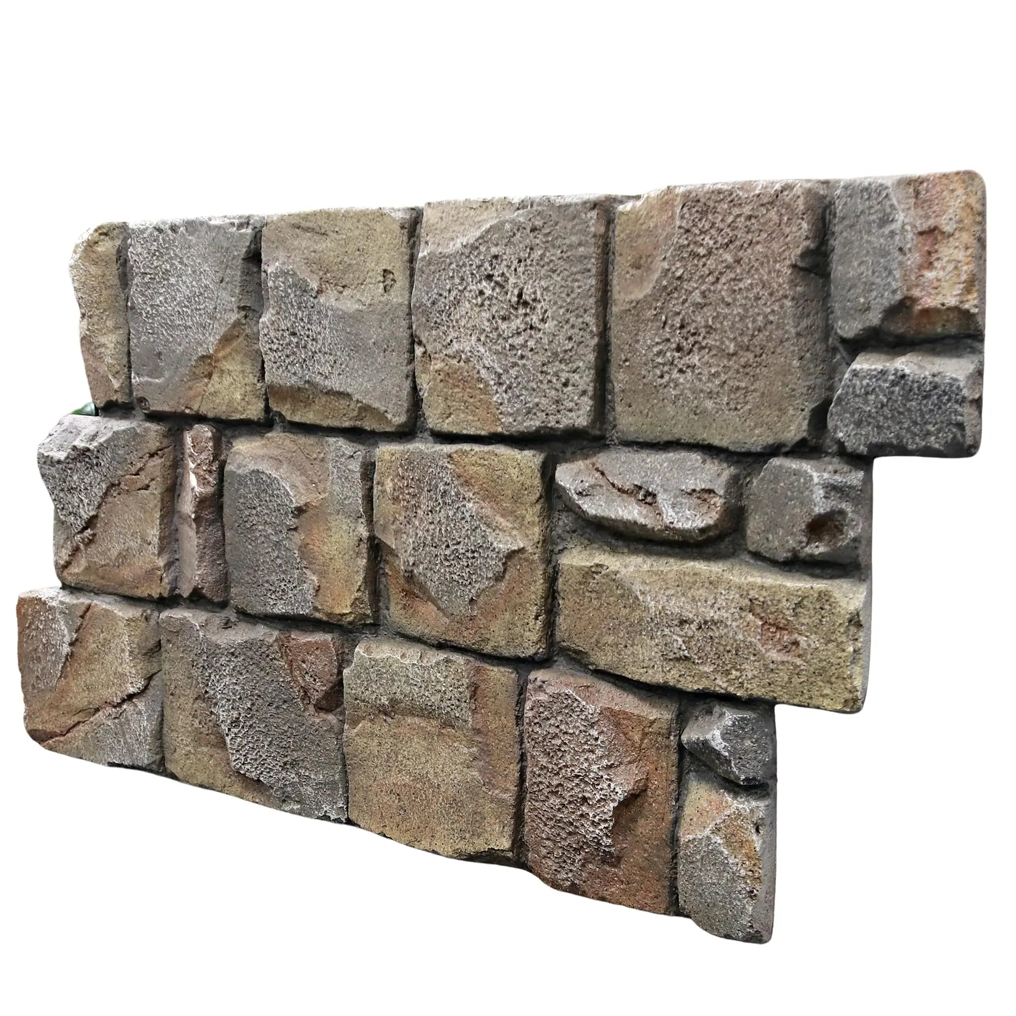 HAUSVITA 6-Packs  Faux Stone Wall Covering Panels 