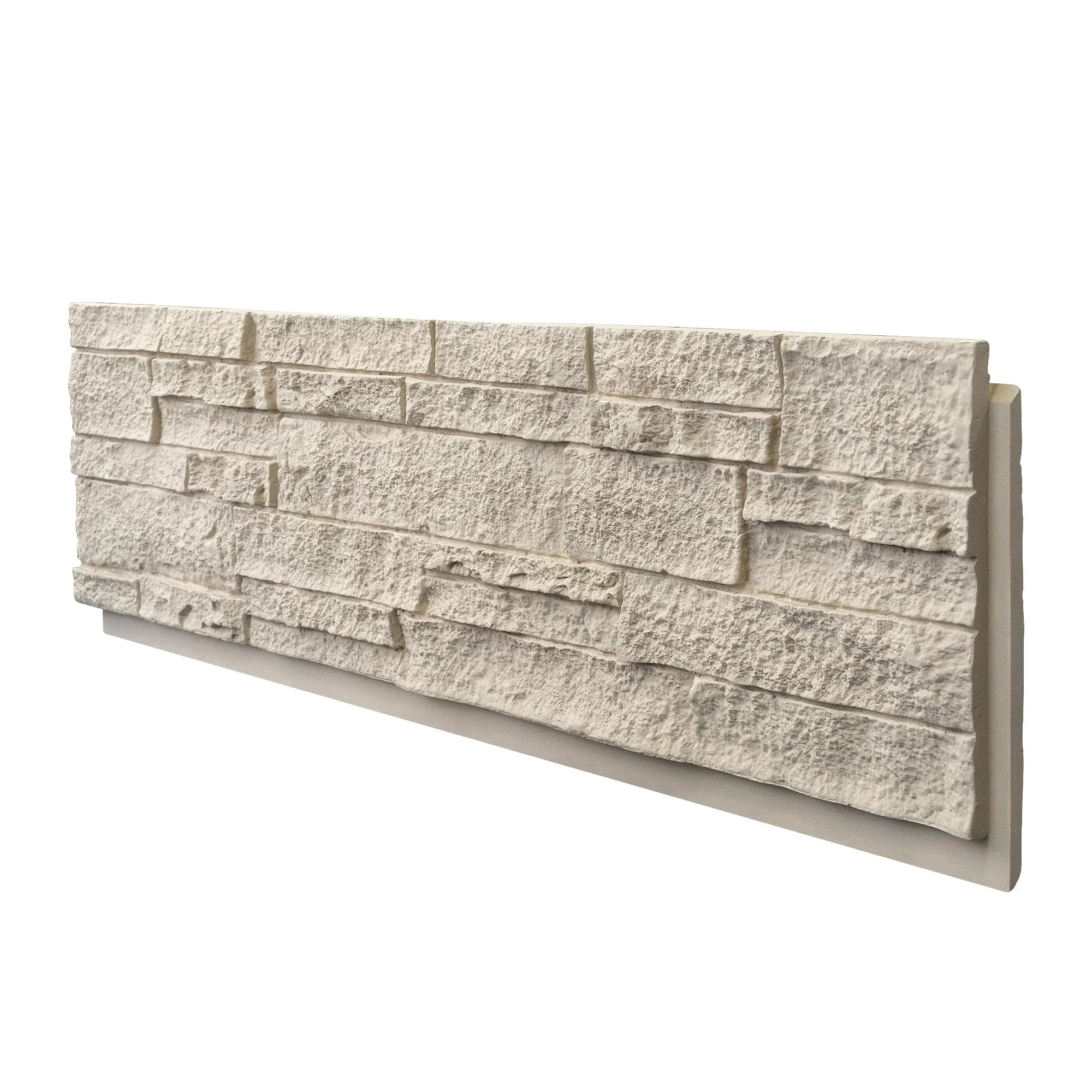 HAUSVITA 6-Packs  Faux Stone Wall Covering Panels 