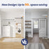 HAUSVITA  Bifold Barn Door with Hardware Kit 