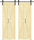 HAUSVITA  Bifold Barn Door with Hardware Kit 