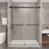 HAUSVITA  Frameless Double Sliding Shower Door 