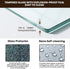 HAUSVITA  Frameless Double Sliding Shower Door 