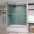 HAUSVITA  Frameless Double Sliding Shower Door 