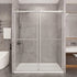 HAUSVITA  Frameless Double Sliding Shower Door 