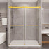 HAUSVITA  Frameless Double Sliding Shower Door 