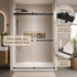 HAUSVITA  Frameless Double Sliding Shower Door 