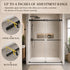 HAUSVITA  Frameless Double Sliding Shower Door 