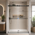 HAUSVITA  Frameless Double Sliding Shower Door 