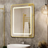 HAUSVITA  Lighted Bathroom Medicine Cabinet with Mirror 