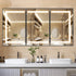 HAUSVITA  Lighted Bathroom Medicine Cabinet with Mirror 