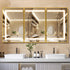 HAUSVITA  Lighted Bathroom Medicine Cabinet with Mirror 