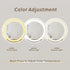 HAUSVITA  Round Center Glow LED Bathroom Mirror 