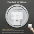 HAUSVITA  Round Edge  Glow LED Bathroom Mirror 