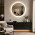 HAUSVITA  Round Edge  Glow LED Bathroom Mirror 