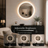 HAUSVITA  Round Edge  Glow LED Bathroom Mirror 