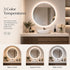 HAUSVITA  Round Sleek Backlit LED Bathroom Mirror 