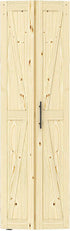 HAUSVITA  Solid Pine Bi-Fold Closet Door 