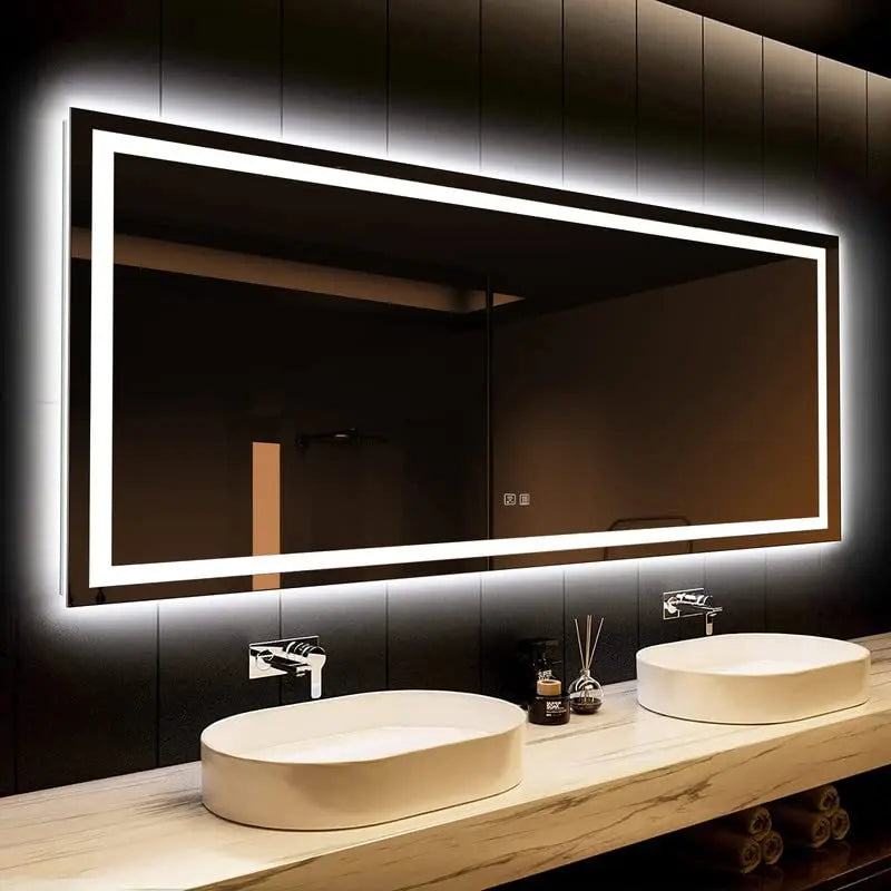 HAUSVITA Standard Center Glow LED Bathroom Mirror 