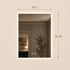 HAUSVITA  Standard Sleek Backlit LED Bathroom Mirror 