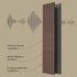 Hausvita Acoustic Soild Wood Wall Panels ( 2 Panels Per Box ) 