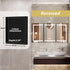 Hausvita Framed Recessed LED Light Bathroom Medicine Cabinet -Lager 