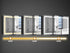 Hausvita Framed Recessed LED Light Bathroom Medicine Cabinet -Lager 