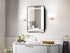 Hausvita Framed Recessed LED Light Bathroom Medicine Cabinet 